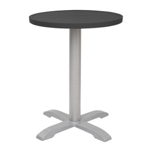 Tafelblad Rond Aluminium Zwart Bolero 580mm - Modern en Duurzaam