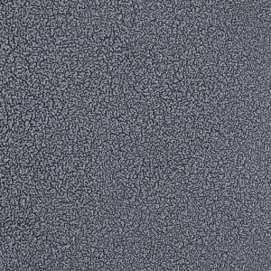 Niedrige Hocker aus grauem Metallstahl - 4er-Set Bolero Bistro