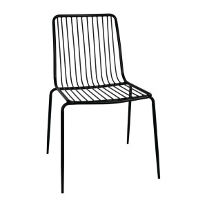 Stoelen van stalen draden Bolero - Moderne industriële stijl