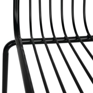 Stoelen van stalen draden Bolero - Moderne industriële stijl