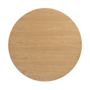 Round Natural Ash Table Top 600 mm - Bolero Quality