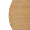 Round Natural Ash Table Top 600 mm - Bolero Quality