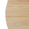 Ronde Tafelblad Natuurlijk Hout 600 mm Bolero DY738 - Essentieel voor professionele keukens