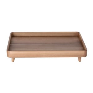 Acacia Footed Tray GN 1/1 Olympia - Aesthetic and Durable