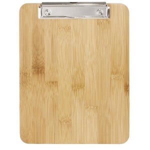 Planche Porte Menu Bambou A4 - Style organique et durable - Olympia