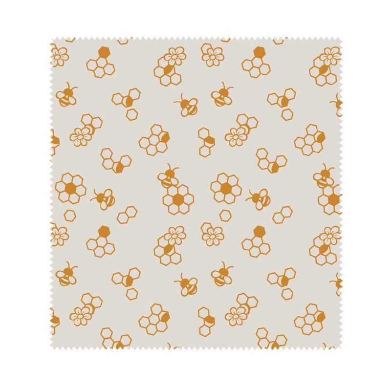 Beeswax food wrap sheets size M - Eco-friendly solution for storage