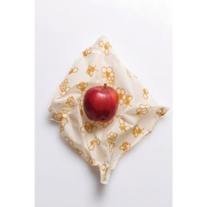 Beeswax food wrap sheets size M - Eco-friendly solution for storage