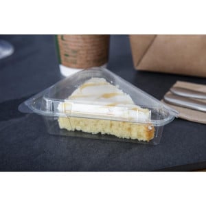 Individual Tart Portion Boxes - Lot of 600 Faerch: Optimal preservation & eco-friendly presentation.