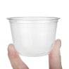 Pots Transparents PET Recyclables 227 ml - Mettez en valeur vos créations culinaires!