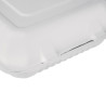 Compostable Bagasse Boxes 223mm - Pack of 200, eco-friendly