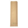 Zakken voor warme snacks composteerbaar Vegware 356 x 101 mm - Pak van 500, FC897