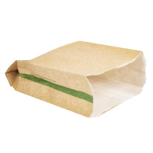 Compostable Hot Snack Bags 229 x 165 mm - Pack of 500 Vegware