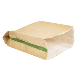 Heiße kompostierbare Snackbeutel 229 x 165 mm - Packung mit 500 Vegware