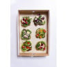 Composteerbare Vegware-dozen met venster - Set van 25