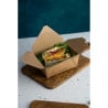 Compostable Cardboard Food Boxes No. 3 1800 ml - Pack of 180 - Vegware - Eco-friendly and practical!