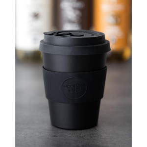 Reusable Black Bamboo Cup 340ml: practical and ecological