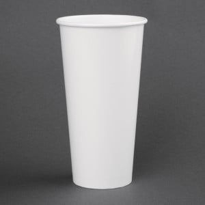 Papieren Bekers Koude Dranken 625ml 90mm - Set van 1000 recyclebaar, elegant & praktisch