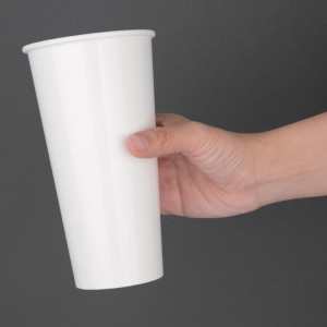 Paper Cold Drink Cups 625ml 90mm - Pack of 1000 recyclable, elegant & practical