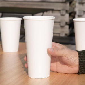 Paper Cold Drink Cups 625ml 90mm - Pack of 1000 recyclable, elegant & practical