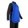 Tabard apron with royal blue pocket - Whites Chefs Clothing