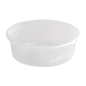 Pots à Sauce Micro-ondables 50ml - Lot 100 : Pratique et résistant en plastique transparent