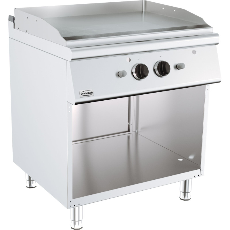 Gasbakplaat met gladde plaat - 800 x 700 mm - CombiSteel