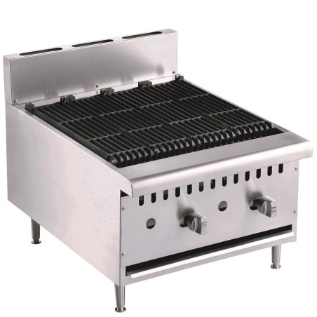 Lavasteengrill - 615 x 800 mm - CombiSteel