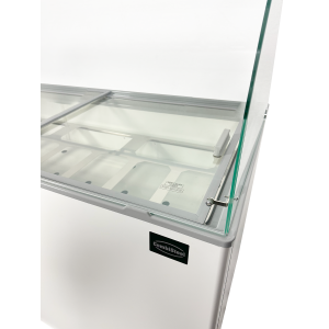 Eisvitrine - Statisch - 8 x 5 L - CombiSteel