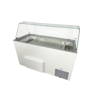 Eisvitrine - Statisch - 8 x 5 L - CombiSteel