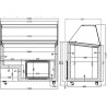 IJs Vitrine - Statisch - 8 x 5 L - CombiSteel