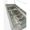 Eisvitrine - Statisch - 10 x 5 L - CombiSteel