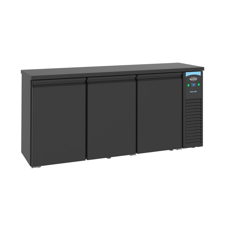 Arrière-Bar Réfrigéré à 3 Portes Pleines - 500 L - CombiSteel