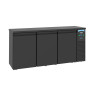 Refrigerated Back Bar with 3 Solid Doors - 500 L - CombiSteel