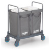 Wasmand op wielen - 2 x 125 L - CombiSteel