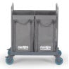 Wasmand op wielen - 2 x 125 L - CombiSteel