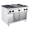 Professionele Fornuis 700 op Gas - 4 Branders - CombiSteel