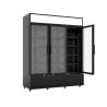 Vitrine Réfrigérée à Boissons 3 Portes Noir 1065 L CombiSteel