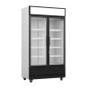 Refrigerated Beverage Display Case 2 Glass Doors 670 L CombiSteel - Professional Refrigerated Cabinet