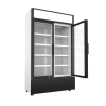 Refrigerated Beverage Display Case 2 Glass Doors 670 L CombiSteel - Professional Refrigerated Cabinet