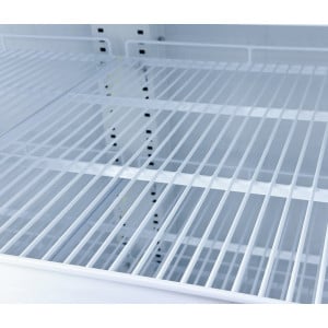 Refrigerated Beverage Display Case 2 Glass Doors 670 L CombiSteel - Professional Refrigerated Cabinet