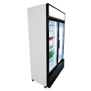 Refrigerated Display Case for Drinks 2 Glass Doors 670 L CombiSteel - Professional Refrigerated Cabinet