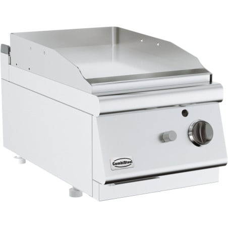 Glatt verchromte Gas-Grillplatte 6500 W - Professionelle Küche CombiSteel