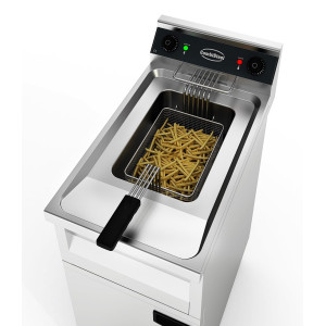 Friteuse Electrique CombiSteel - 12 L inox professionnelle