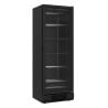 Black Negative Refrigerated Cabinet - Glass Door - 382L - CombiSteel