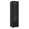 Black Negative Refrigerated Cabinet - 1 Glass Door - 221 L - CombiSteel