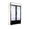 Positive Kühlvitrine - 2 Glastüren - 780 L - CombiSteel