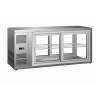 Refrigerated Pastry Display Case 150L - CombiSteel | Ventilated Cooling & LED Lighting