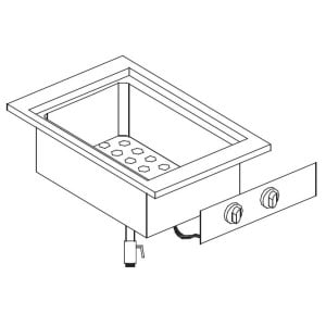 Einbau-Bain-Marie-Element - Optimale Energieeffizienz