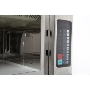 Vier Mikrowellen - 34 L - 3200 W - CombiSteel