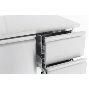 Compact Positive Refrigerated Table - CombiSteel 257L